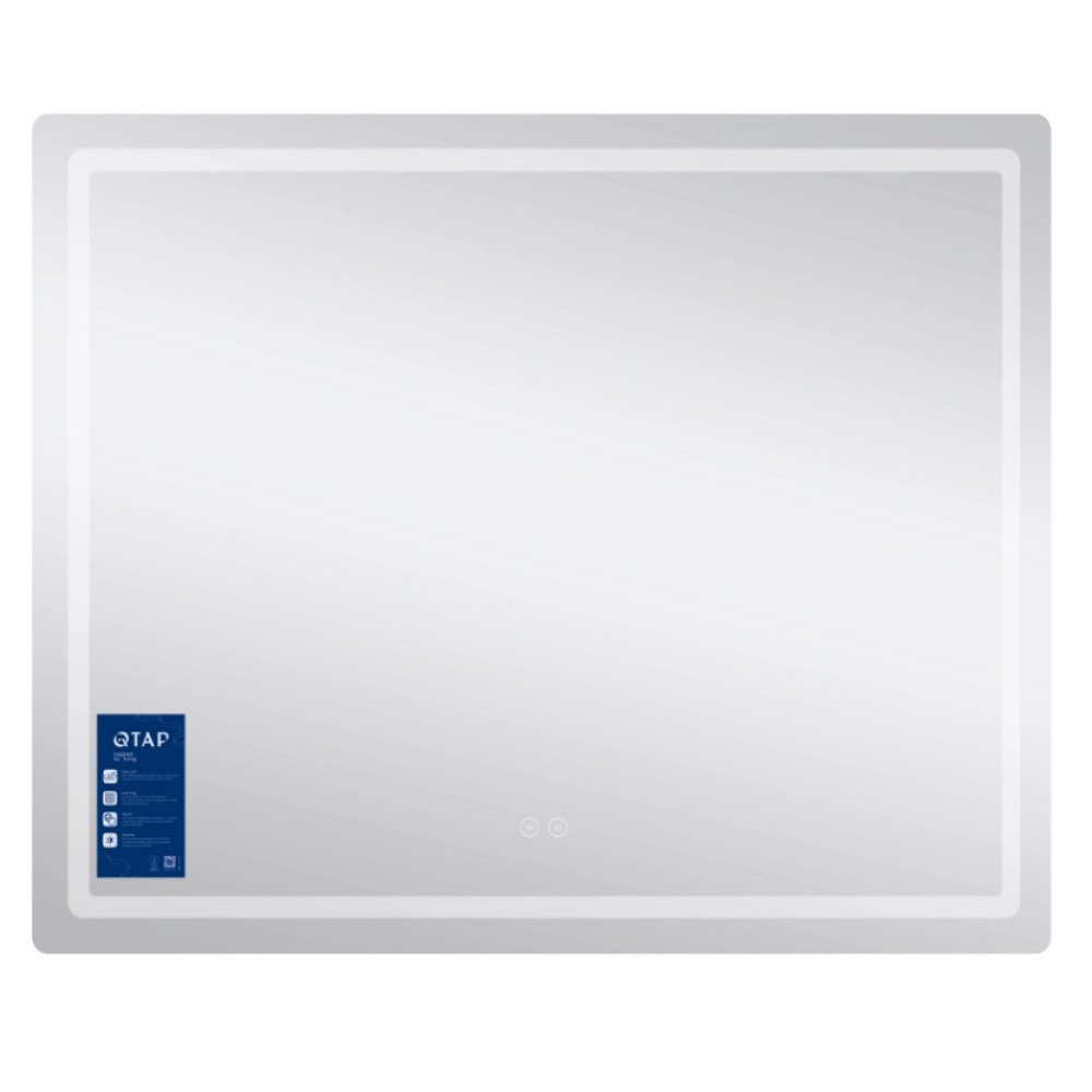 Зеркало Qtap Mideya (MI2) прямоугольное с LED-подсветкой Touch QT2078NCF9070