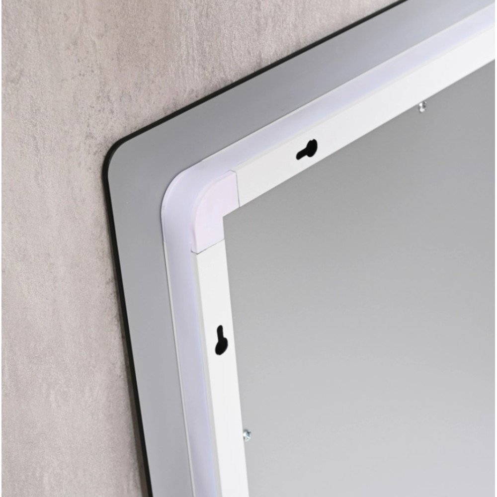 Дзеркало Qtap Taurus (TA2) прямокутне з LED-підсвіткою Touch, антизапотіванням QTTAU80060048953