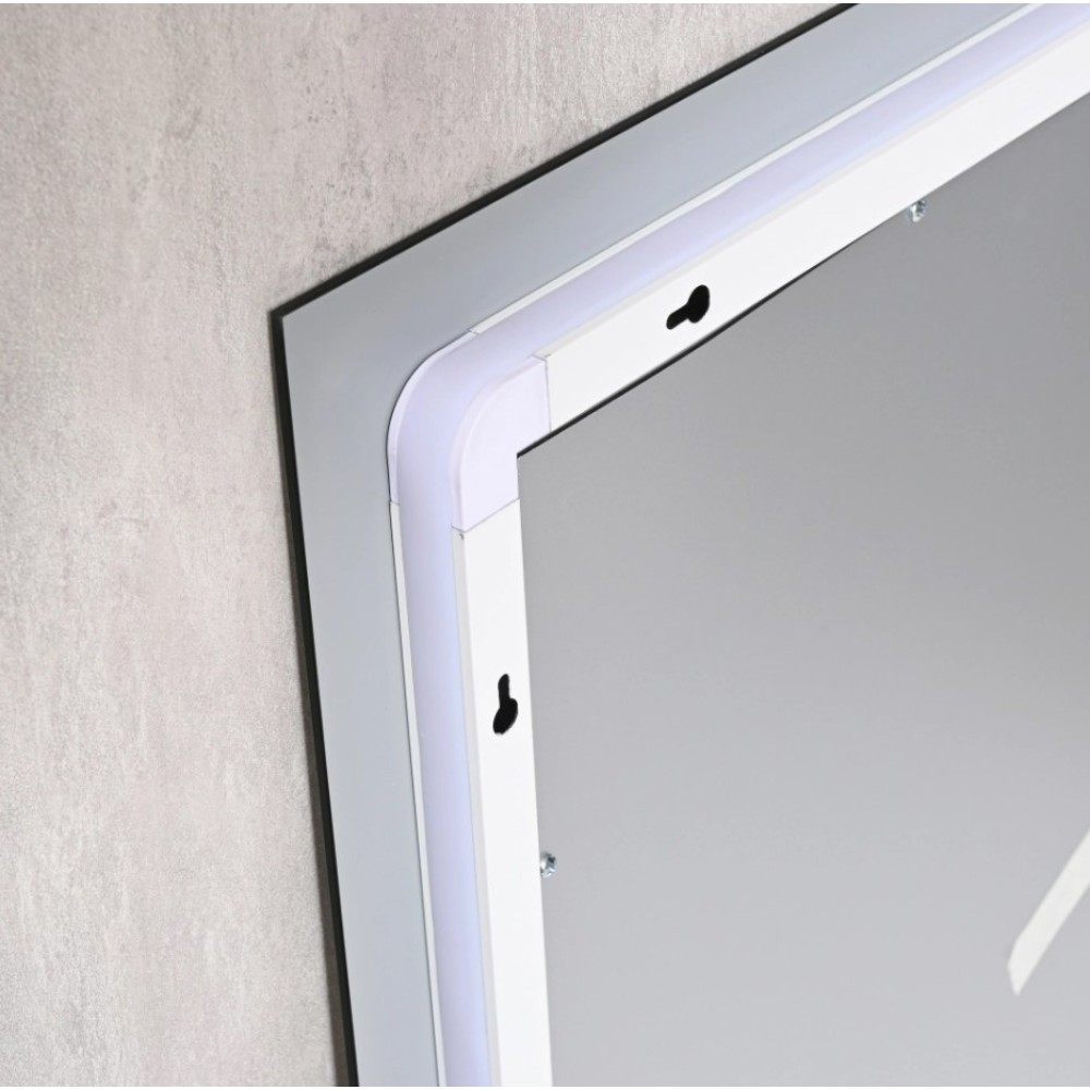 Дзеркало Qtap Taurus (TA1) прямокутне з LED-підсвіткою Touch, антизапотіванням QTTAU80070048954