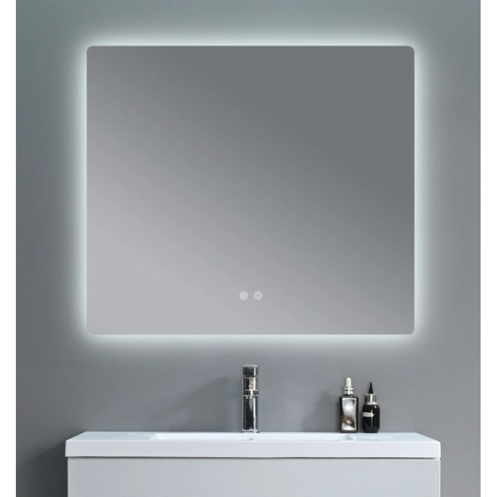 Дзеркало Qtap Taurus (TA2) прямокутне з LED-підсвіткою Touch, антизапотіванням QTTAU70070048955