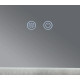 Дзеркало Qtap Taurus (TA2) прямокутне з LED-підсвіткою Touch, антизапотіванням QTTAU100080048957