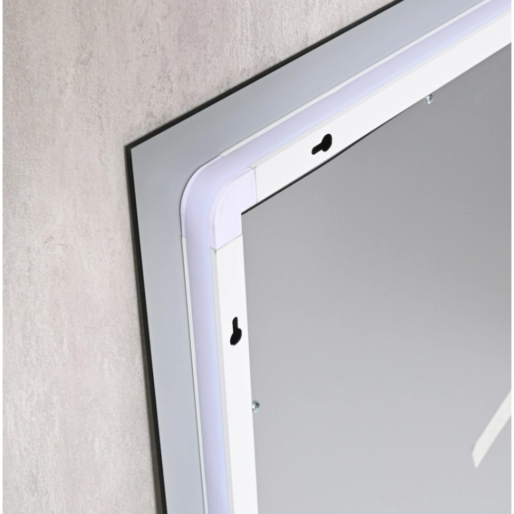 Дзеркало Qtap Taurus (TA1) прямокутне з LED-підсвіткою Touch, антизапотіванням QTTAU120080048958