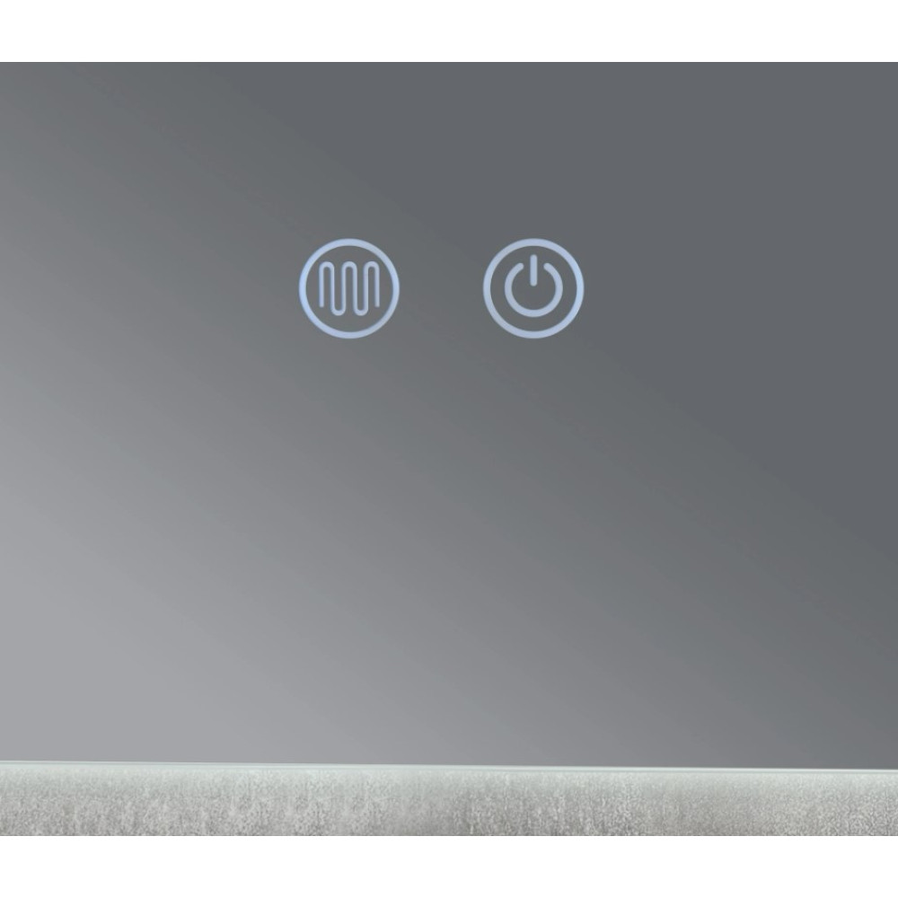 Дзеркало Qtap Taurus (TA2) прямокутне з LED-підсвіткою Touch, антизапотіванням QTTAU120080048960