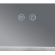 Дзеркало Qtap Taurus (TA2) прямокутне з LED-підсвіткою Touch, антизапотіванням QTTAU120080048960