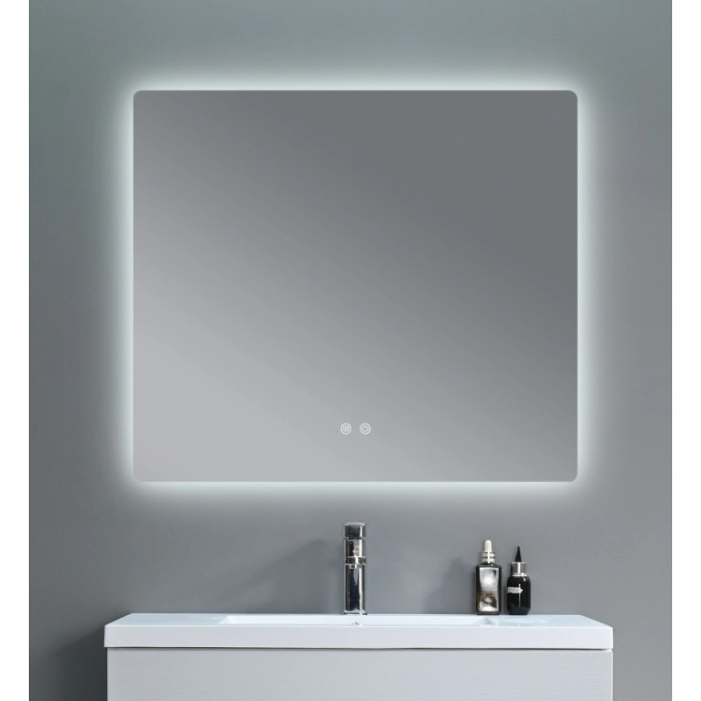 Дзеркало Qtap Taurus (TA2) прямокутне з LED-підсвіткою Touch, антизапотіванням QTTAU120080048960