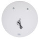 Дзеркало Qtap Mideya (MI6) кругле з LED-підсвіткою Touch, антизапотіванням QTMIDR100049003