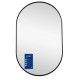 Дзеркало Qtap Scorpio (SC1) 500x800 мм, овальне, з LED-підсвіткою Touch QTSC500800