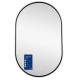 Дзеркало Qtap Scorpio (SC1) 500x800 мм, овальне, з LED-підсвіткою Touch QTSC500800