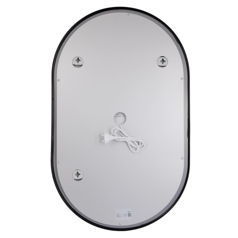 Дзеркало Qtap Scorpio (SC1) 500x800 мм, овальне, з LED-підсвіткою Touch QTSC500800