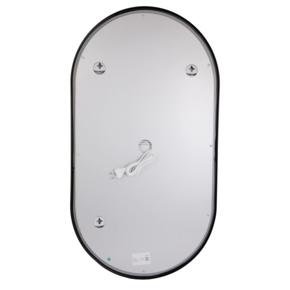 Дзеркало QtapScorpio (SC1) 500x900 мм, овальне, з LED-підсвіткою Touch QTSC500900