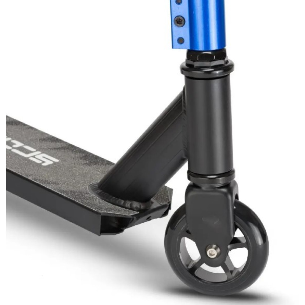 Трюковий самокат Razzo GO CITY 100 мм алюмінієвий HST1-100 Black/Blue (HST1-100 BLACK BLUE)