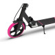 Самокат із ручним тормозом Razzo CITY 200 мм. алюмінієвий HUL1-200 Black/Pink (HUL1-200 BLACK PINK)