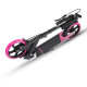 Самокат із ручним тормозом Razzo CITY 200 мм. алюмінієвий HUL1-200 Black/Pink (HUL1-200 BLACK PINK)
