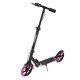Самокат із ручним тормозом Razzo CITY 200 мм. алюмінієвий HUL1-200 Black/Pink (HUL1-200 BLACK PINK)