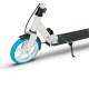 Самокат із ручним тормозом Razzo CITY 200 мм алюмінієвий HUL1-200 White/Blue (HUL1-200 WHITE BLUE)