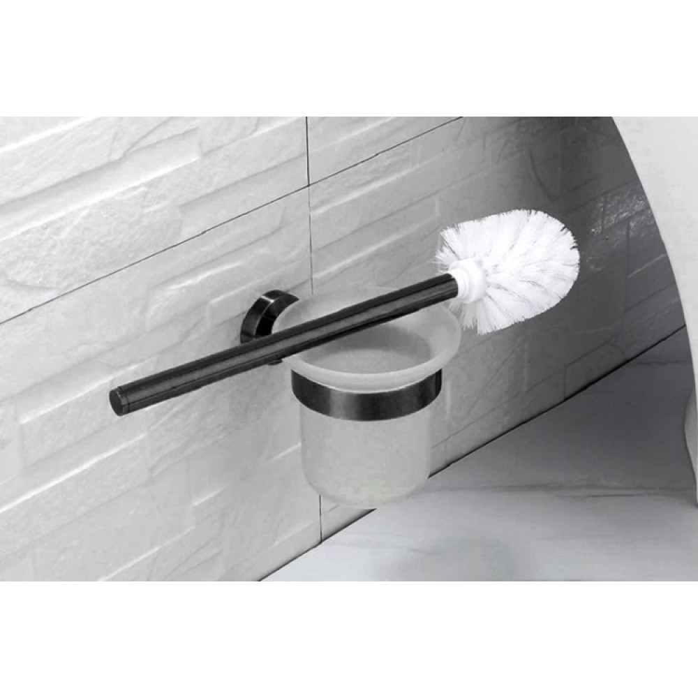 Йоржик для унітазу Rea Mist black (REA-80031)