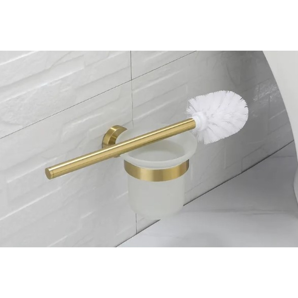 Йоржик для унітазу Rea Mist gold (REA-80032)