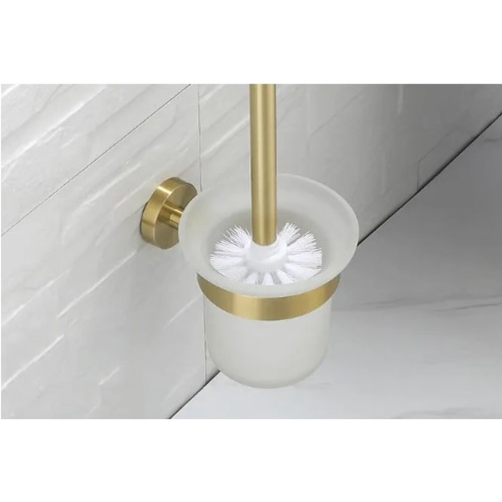 Йоржик для унітазу Rea Mist gold (REA-80032)