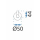 Гачок Rea Mist gold (REA-80023)