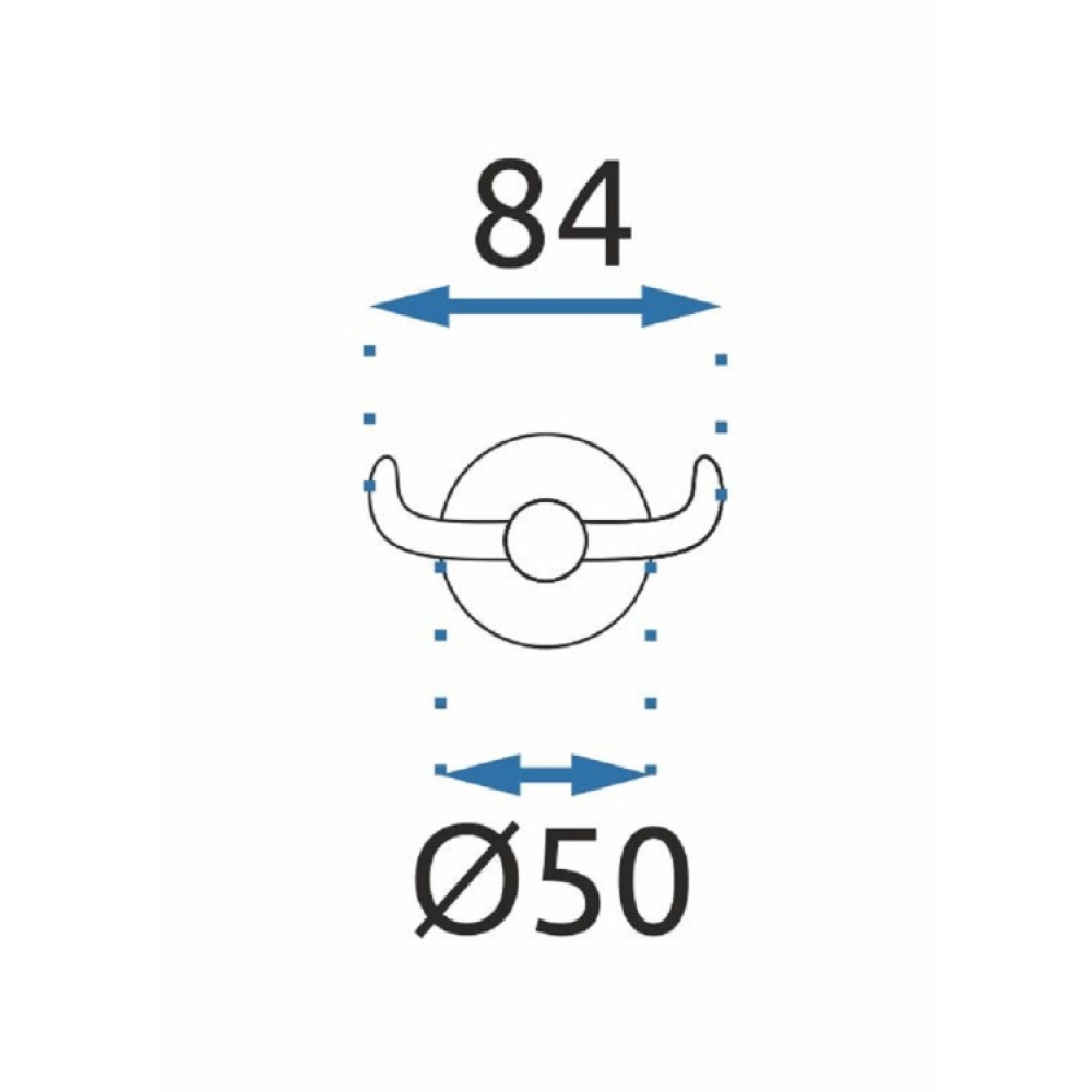 Тримач для рушників Rea Mist chrome (REA-80018)