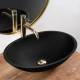 Раковина Rea Della black matt (REA-U0274)