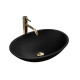 Раковина Rea Della black matt (REA-U0274)