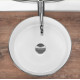 Раковина Rea Sami brush silver (REA-U3304)