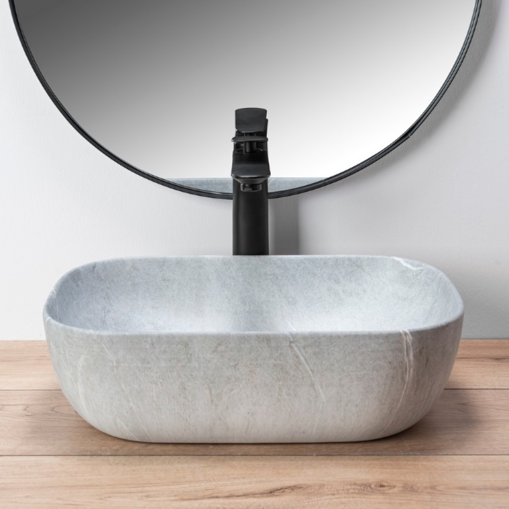 Раковина Rea Livia grey matt (REA-U3801)