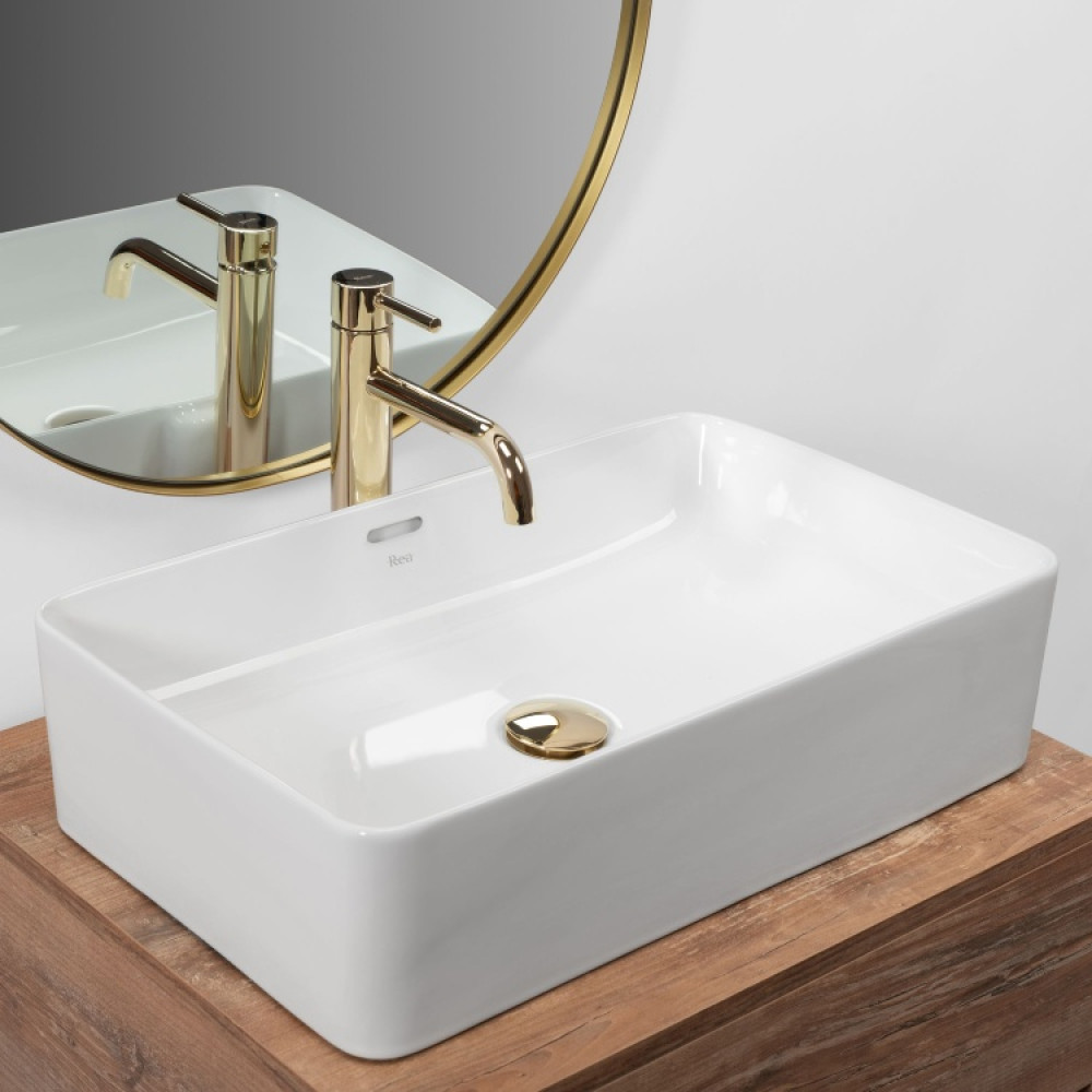 Раковина Rea Berta 55 white (REA-U5055)