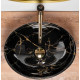 Раковина Rea Sofia black marble shiny (REA-U5611)