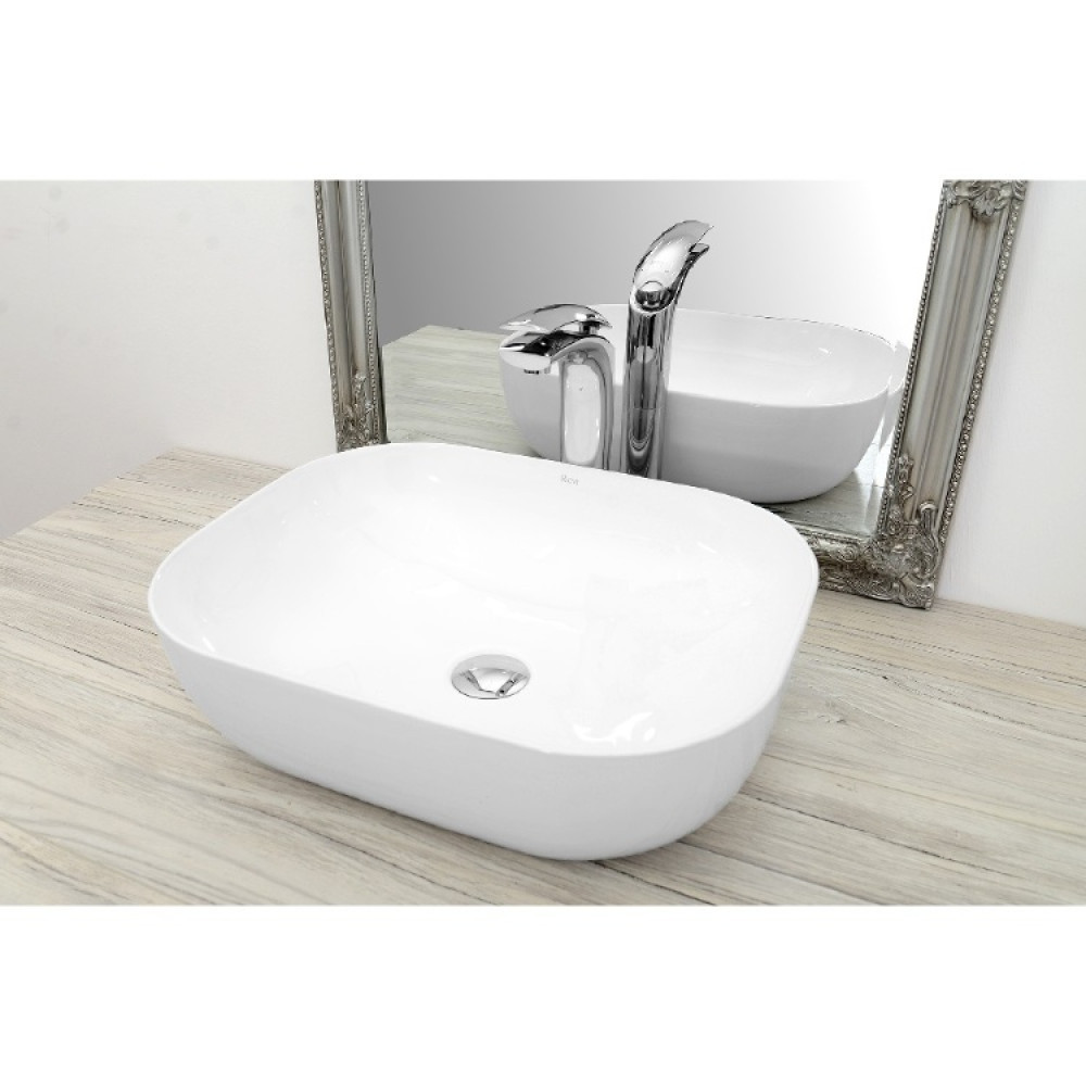 Раковина Rea Mona Slim white (REA-U6300)