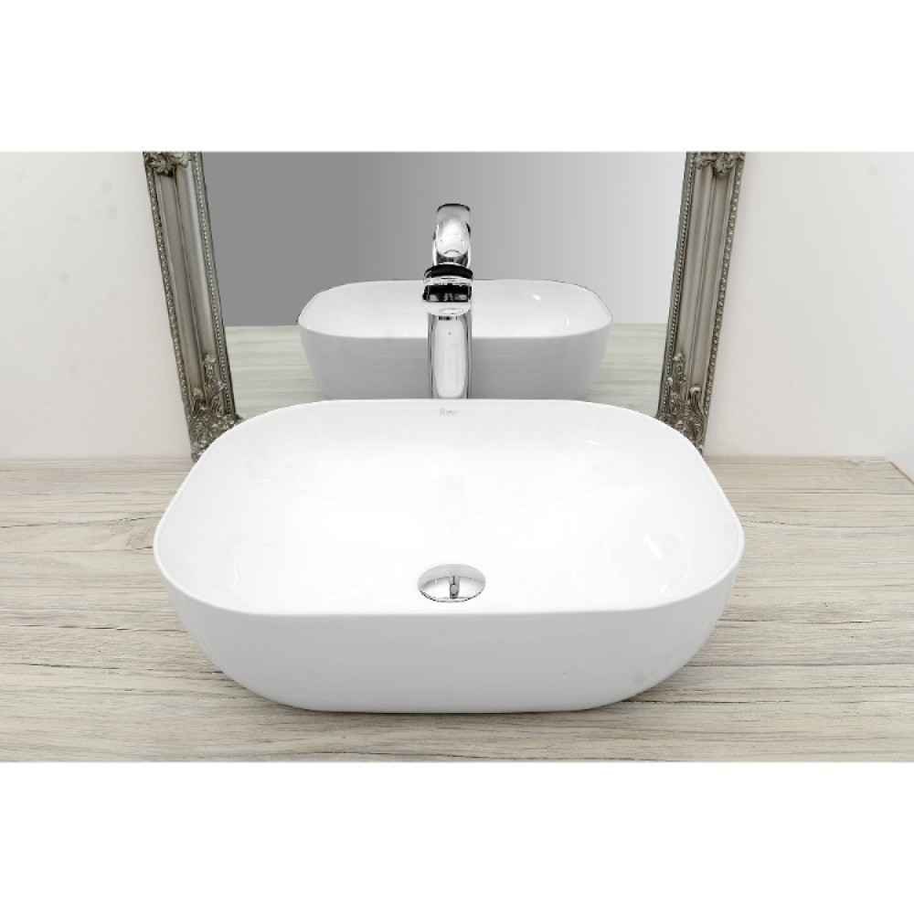Раковина Rea Mona Slim white (REA-U6300)
