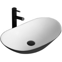 Раковина Rea Royal 60 black & white (REA-U6600)