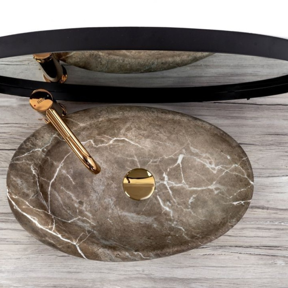 Раковина Rea Roxy B Stone nature (REA-U6650)