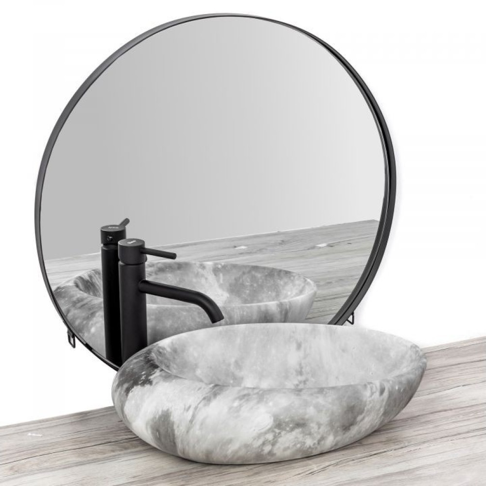 Раковина Rea Roxy C Stone l.grey (REA-U6651)
