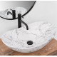 Раковина Rea Royal staturio marble mat (REA-U8010)