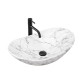 Раковина Rea Royal staturio marble mat (REA-U8010)