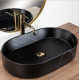 Раковина Rea Nadia black stone matt (REA-U8565)