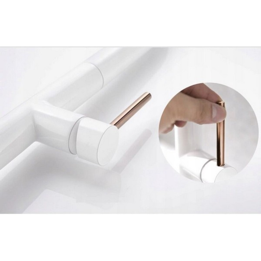 Змішувач для кухні Rea Apollo white/rose gold (REA-B9603)