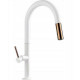 Змішувач для кухні Rea Apollo white/rose gold (REA-B9603)
