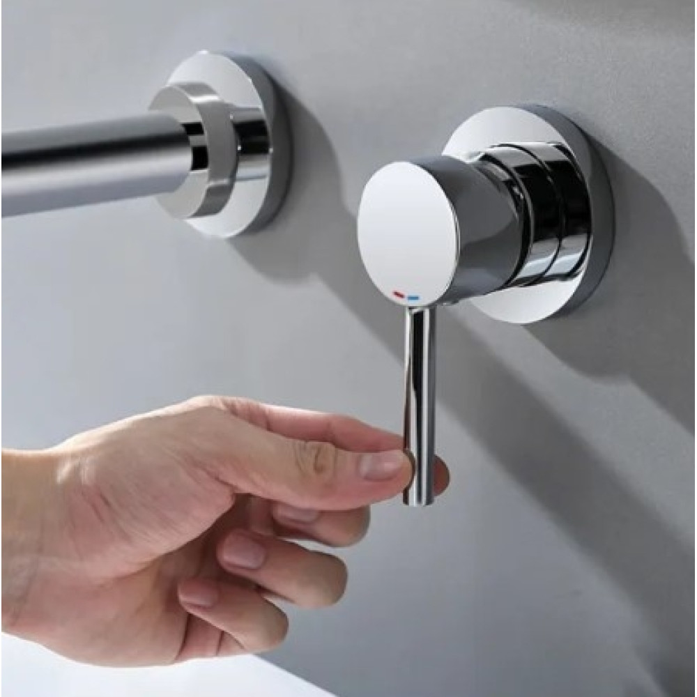 Змішувач для раковини Rea Lungo chrome long (REA-B0369)