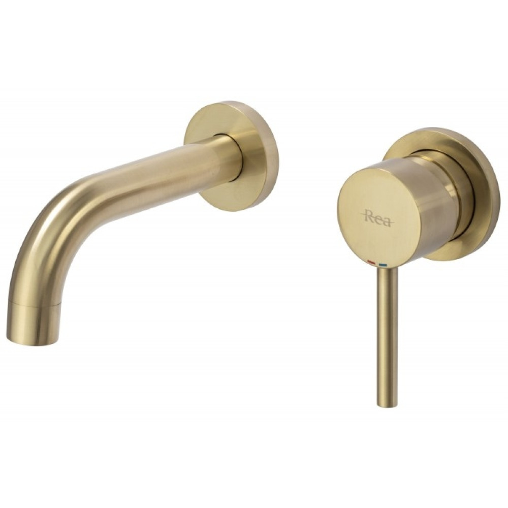 Змішувач для раковини Rea Lungo gold (REA-B8652)