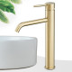 Змішувач для раковини Rea Lungo light gold (REA-B9409)