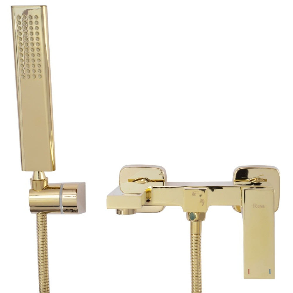 Змішувач для ванни Rea Fenix gold (REA-B5666)