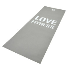 Коврик для фитнеса Reebok Fitness Mat серый Уни 173 х 61 х 0,4 см RAMT-11024GRL