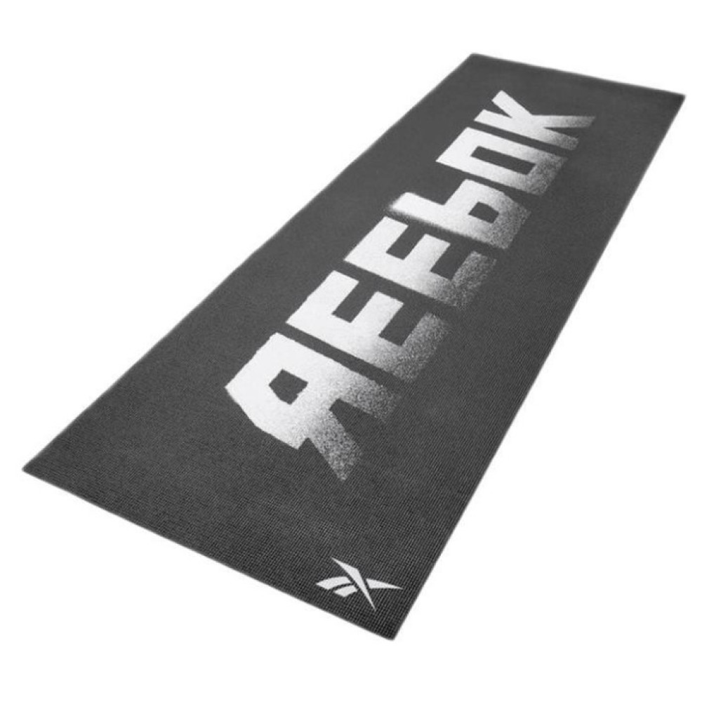 Двосторонній килимок для йоги Reebok Double Sided 4mm Yoga Mat чорний Уні 173 х 61 х 0,4 см RAYG-11030BK