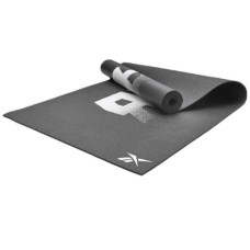 Двухсторонний коврик для йоги Reebok Double Sided 4mm Yoga Mat черный Уни 173 х 61 х 0,4 см RAYG-11030BK