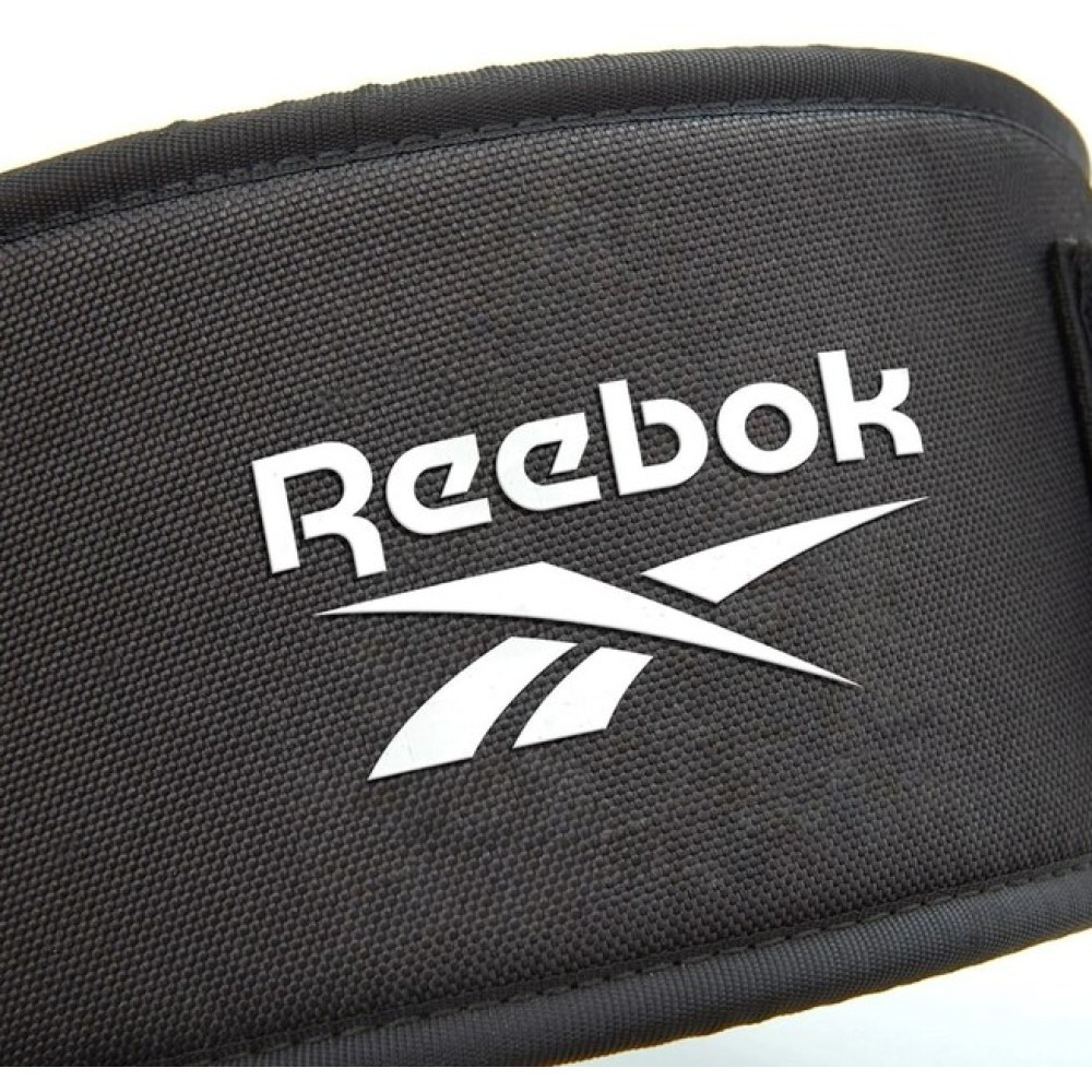Пояс для важкої атлетики Reebok Weightlifting Belt чорний Уні XXL (94-120 cm) RAAC-15047