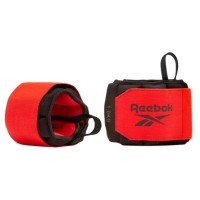 Утяжелители лодыжки Reebok Flexlock Ankle Weights черный, красный Уни 1.0 кг RAWT-11271
