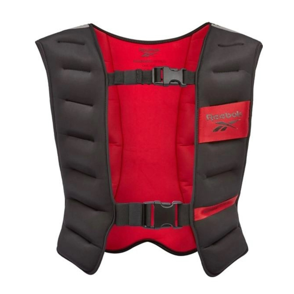 Обважнювач жилет Reebok Strength Series Weight Vest чорний, червоний Уні 3 кг RAWT-11280
